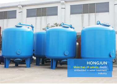 Голубой автоматический тариф рассоления водоочистки 95-99% фильтров мультимедиа для завода очистки воды