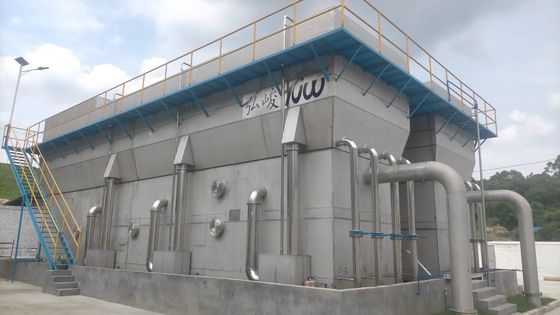 Оборудование для очистки речной воды/поверхностной воды для промышленной воды с скоростью потока 250 литров в час и сертификацией ISO19001