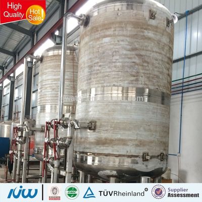 10000 литровый резервуар с водой из нержавеющей стали