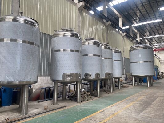 Резервуар для очистки воды из материала SS304 с зеркальной полировкой и нержавеющей сталью